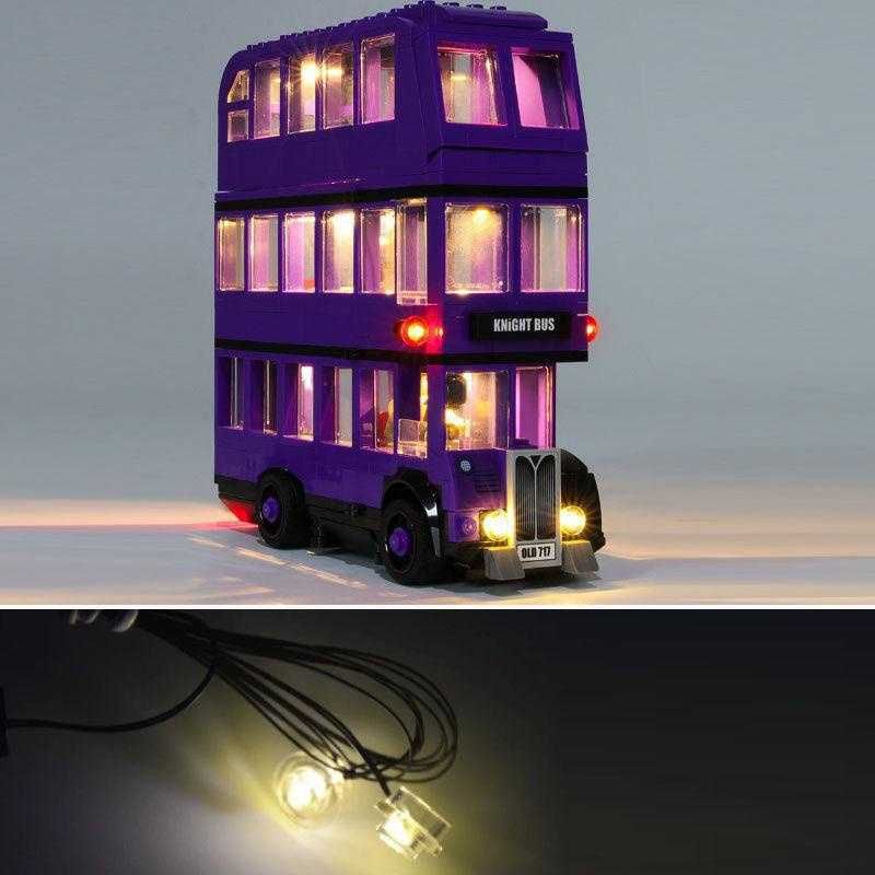 LEGO Zestaw lampek USB do klocków - Harry Poter 75957 Knight Bus