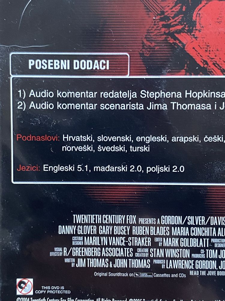 Predator 2 DVD wersja PL