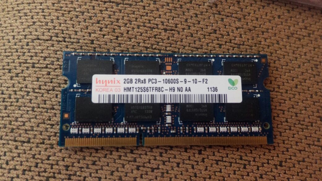 Memória RAM 2GB