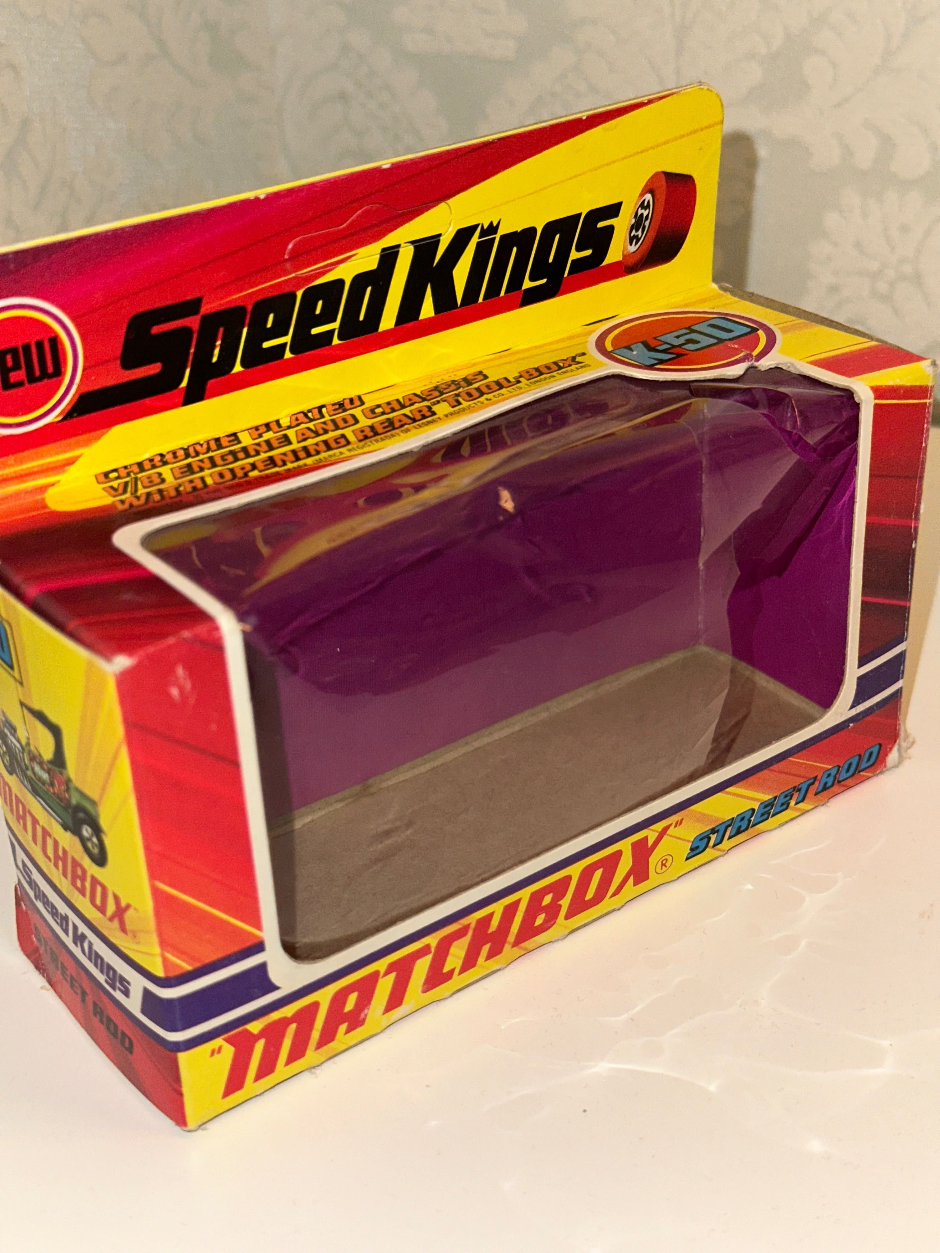 Коллекционная машинка Matchbox Speed Kings Street Rod