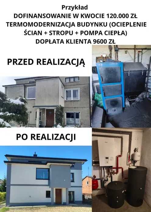 Piec na pellet z montażem. Prefinansowanie do 100 %. Czyste Powietrze