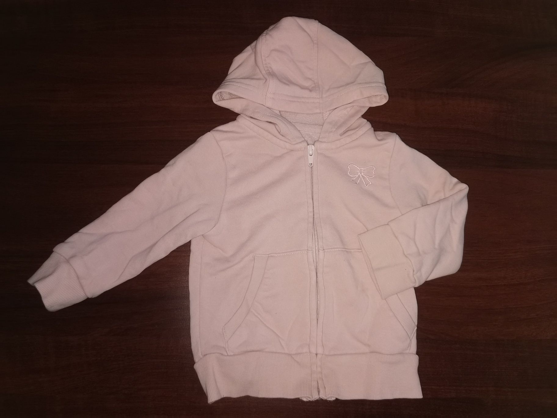 Komplet dresowy bluza rozpinana i spodnie, 80 86 dres ze ściągaczami