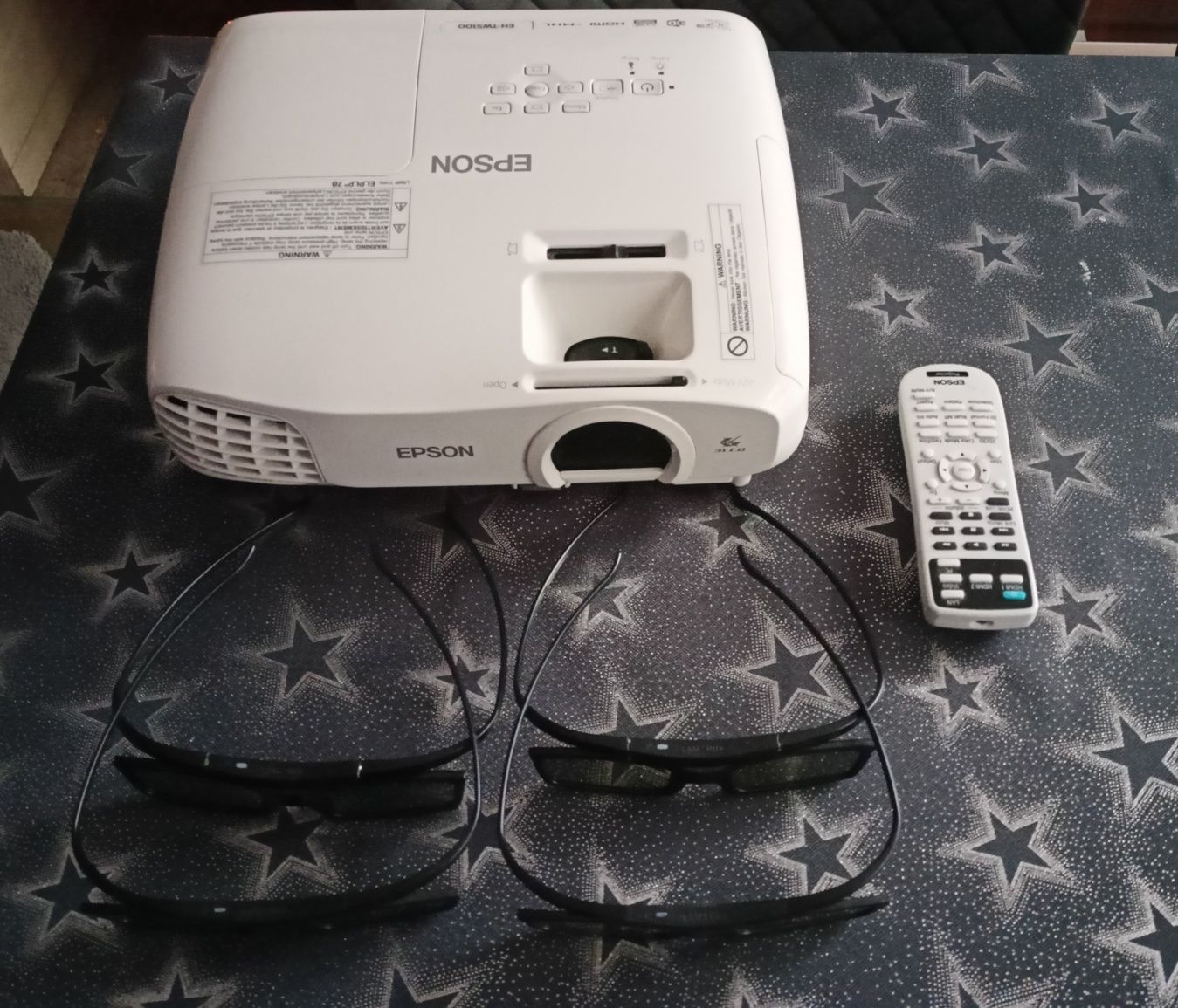Projektor 3D Epson EH-TW 5100 + 4 okulary aktywne
