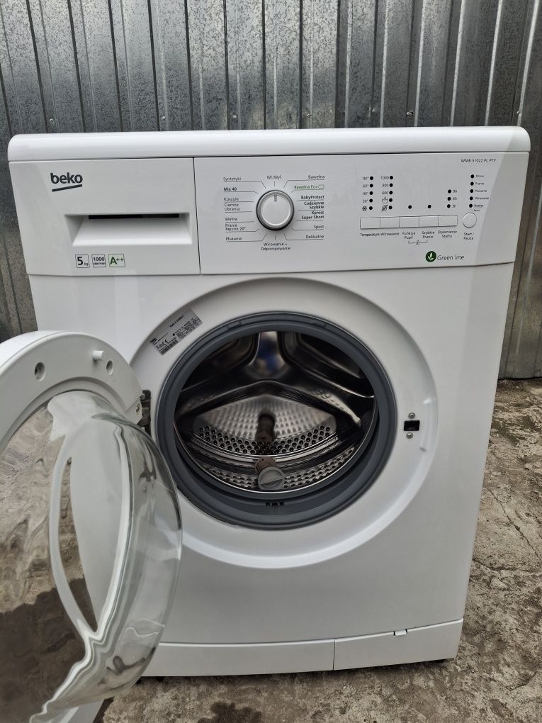 Beko 5kg 1000obr A ++ GREEN LINE gwarancja dowóz gratis
