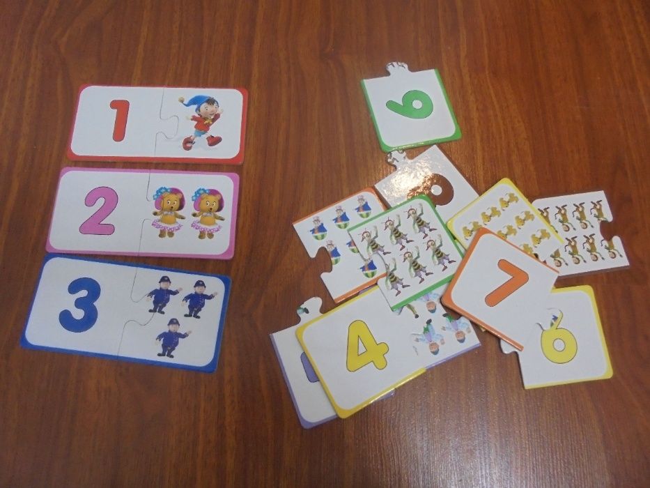 Puzzle Noddy - 1 ao 9, da Majora