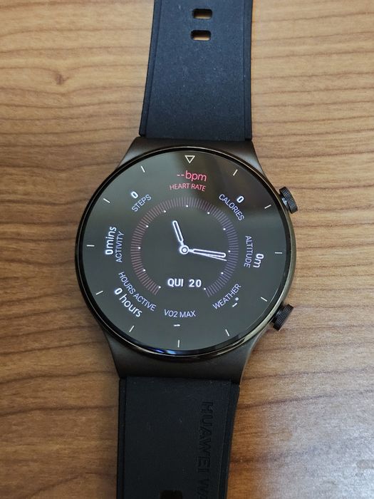 Huawei Watch GT 2 Pro com meia dúzia de horas de uso
