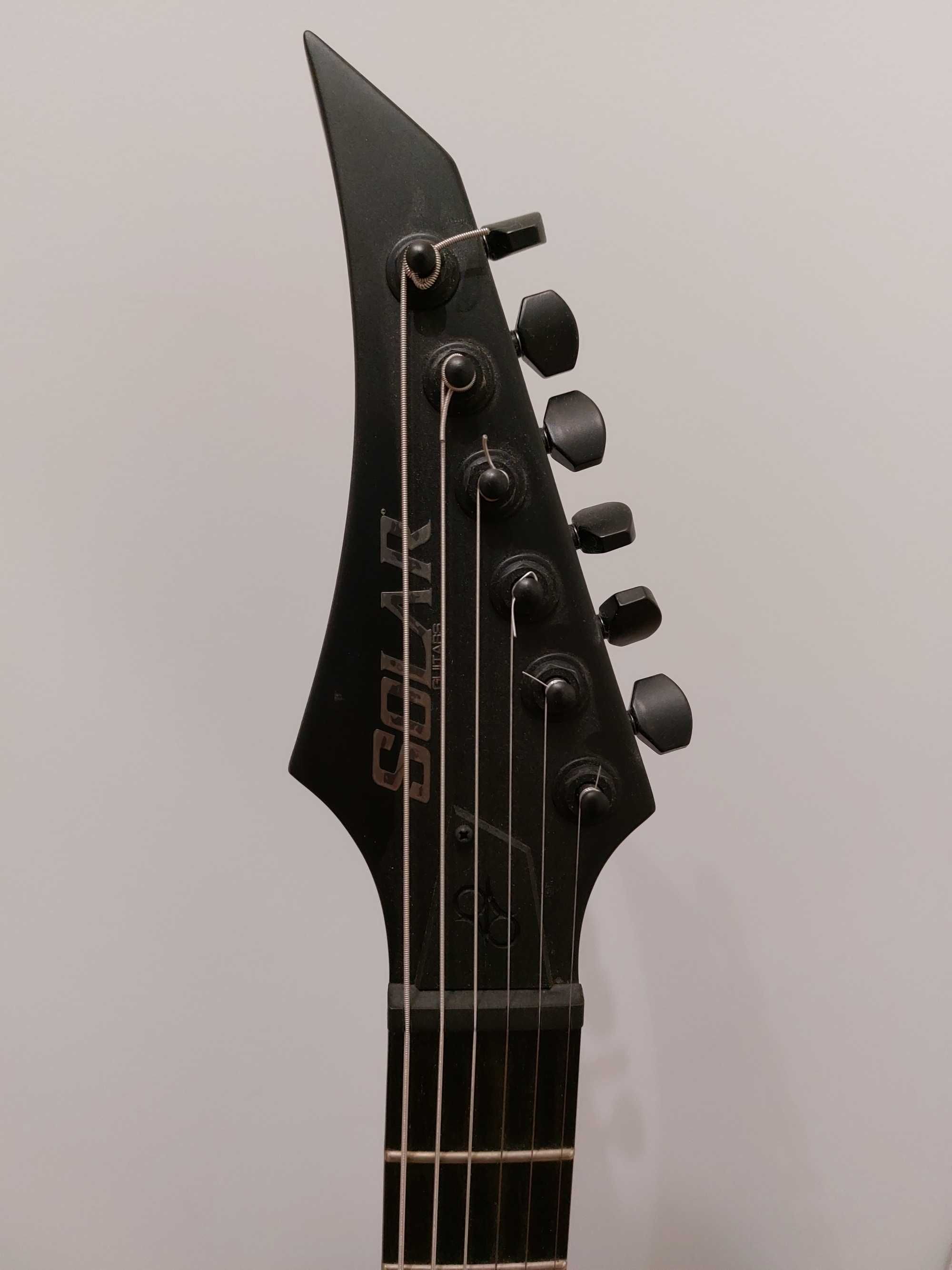 Solar Guitar A2.6 Carbon Black