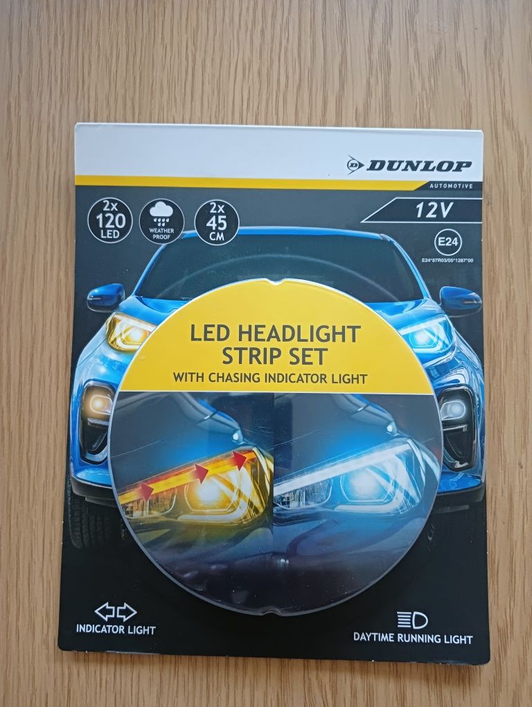 Taśmy LED marki Dunlop do reflektora przedniego