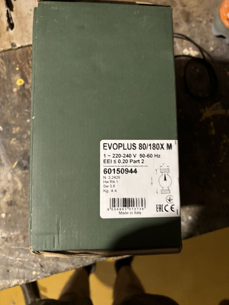 Циркуляционный насос DAB EVOPLUS 80/180 XM 60150944