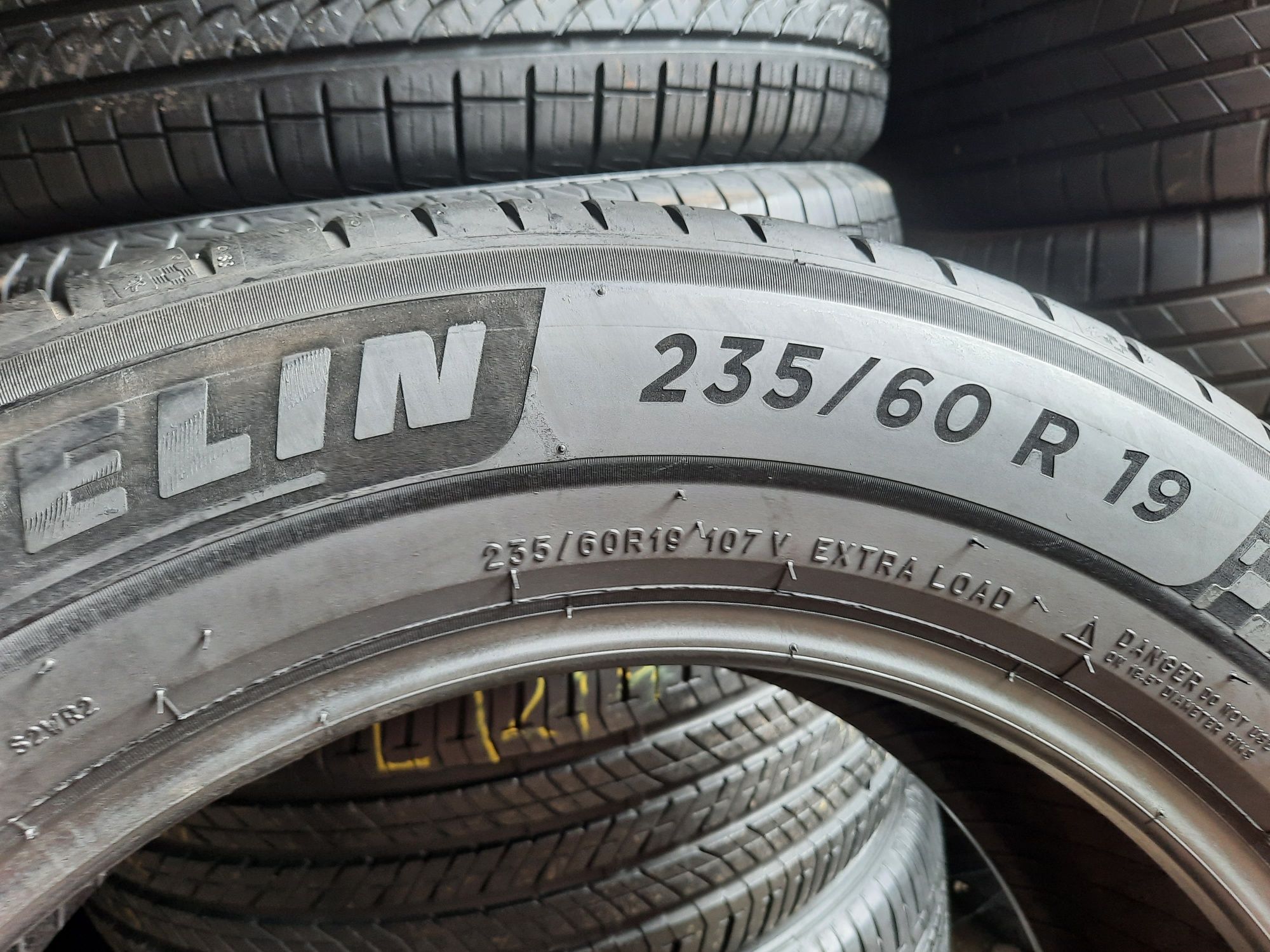 Літні шини 235/60 R19 Michelin Pilot Sport 4 SUV 2шт. 90% 2019