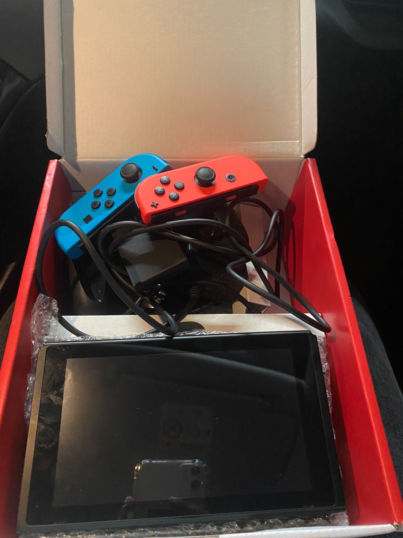 Nintendo switch vermelho/azul