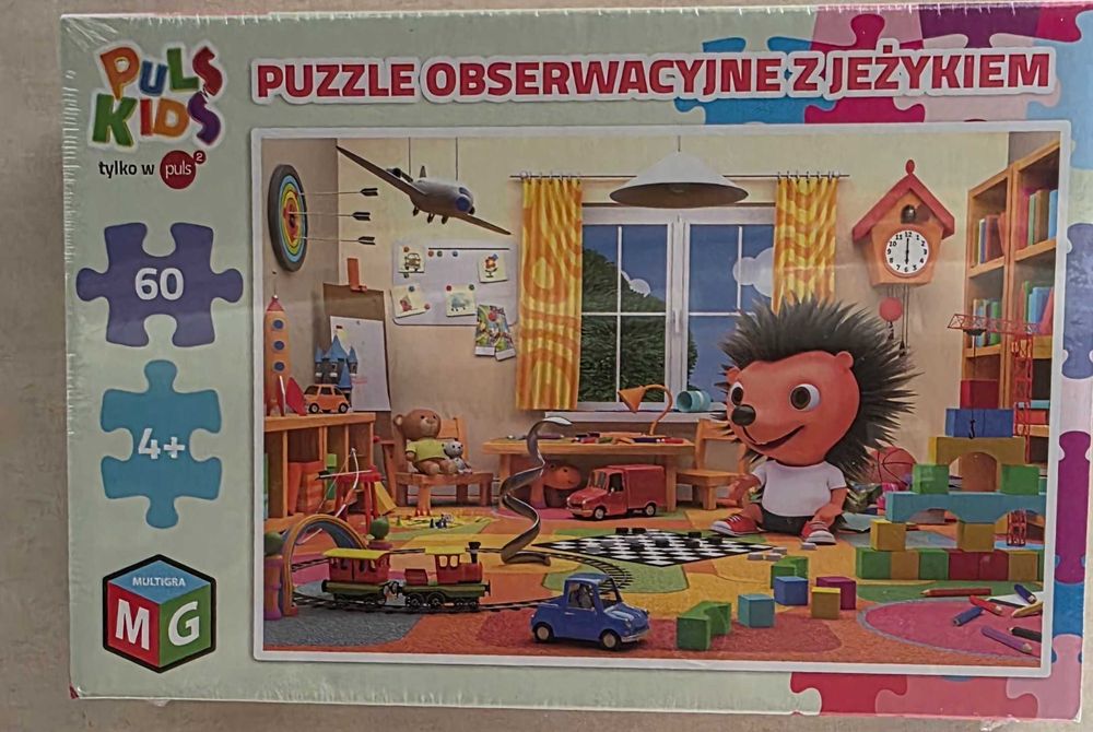 Puzzle z jezykiem 4+