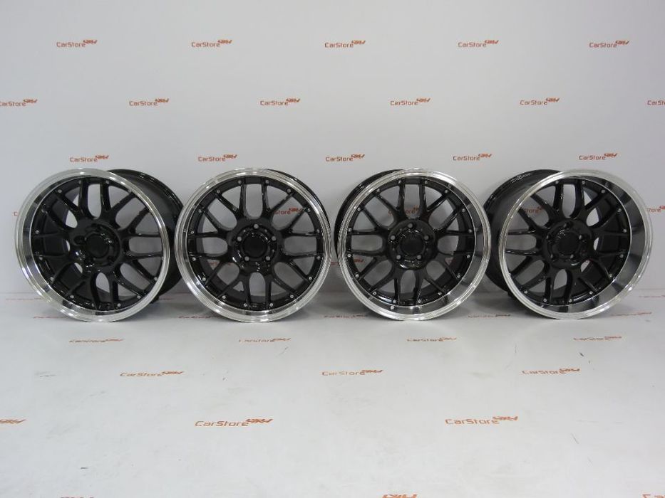 Jante Look BBS RS GT 18 8 et 35 +9 et38 5x120 Black