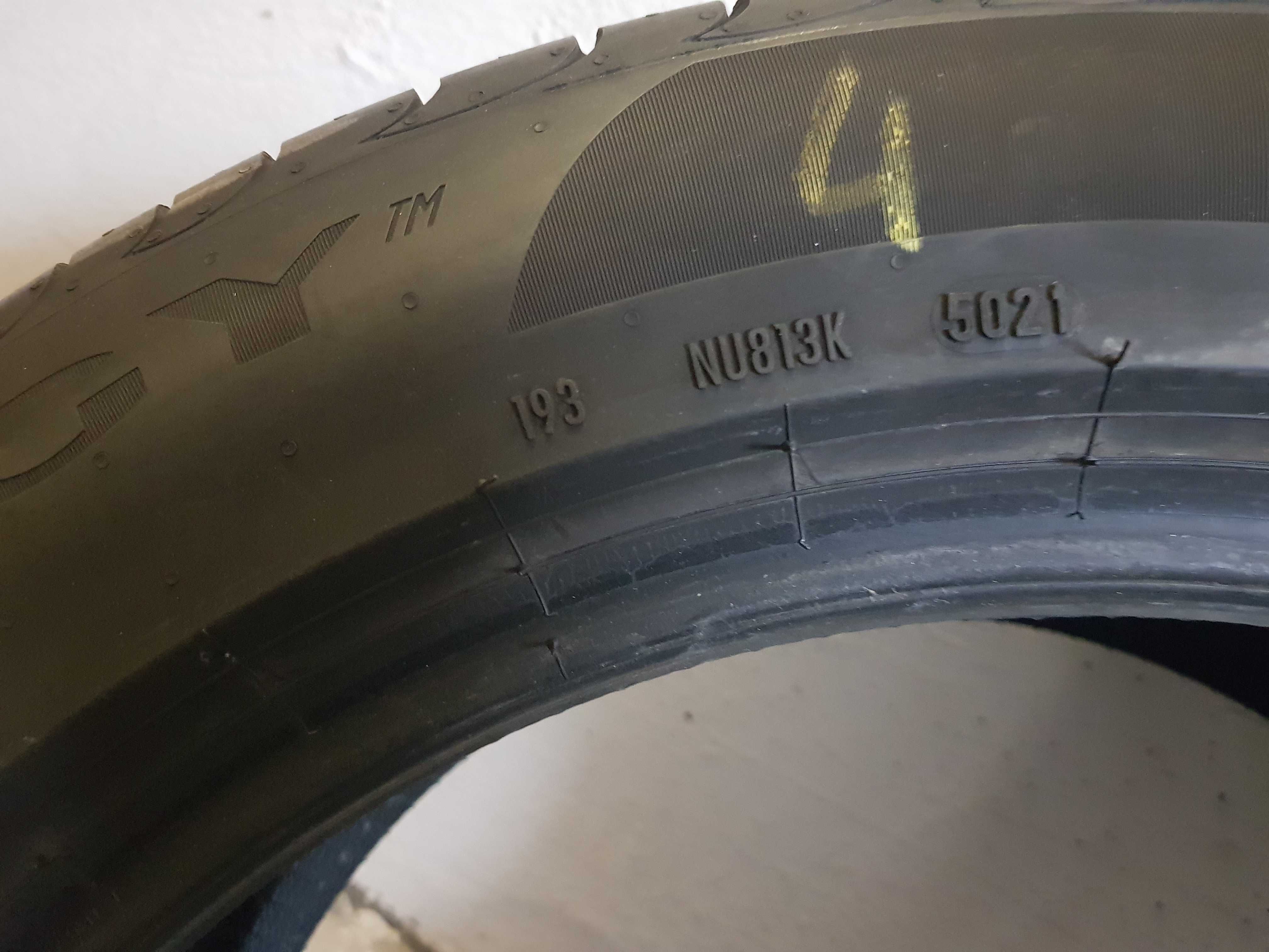 2 x opony letnie Pirelli Powergy 225/50R17 98 Y  JAK NOWE