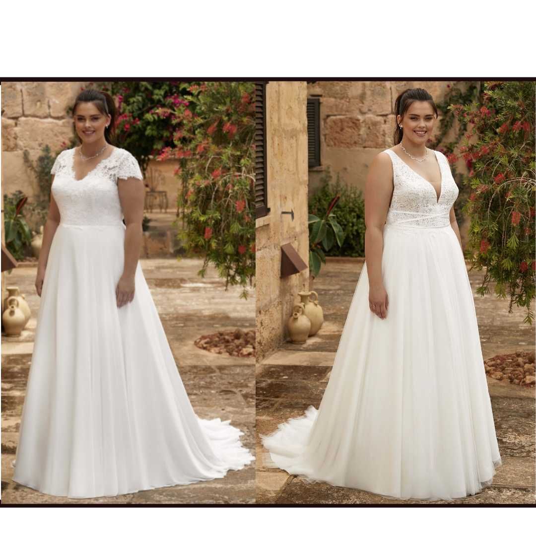 Vestidos de noiva grandes, até 10XL, na ROSSY NOIVAS desde 300€