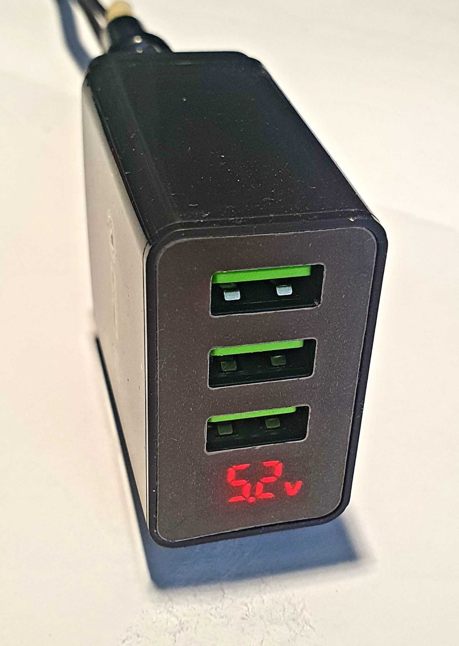 Ładowarka telefon zasilacz QC3 3xUSB  3A