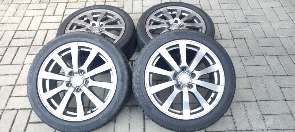 Alufelgi 17 cali z oponami