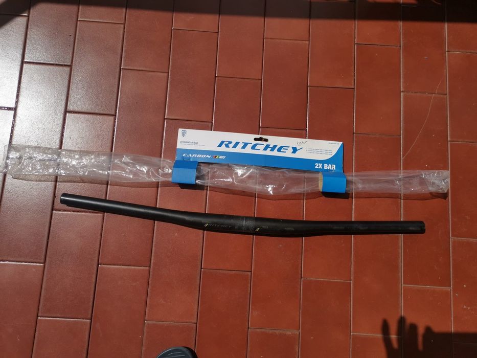 Guiador carbono bicicleta BTT