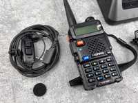 Zestaw słuchawkowy radio Baofeng kenwood PTT uv5r uv82 mikrofon