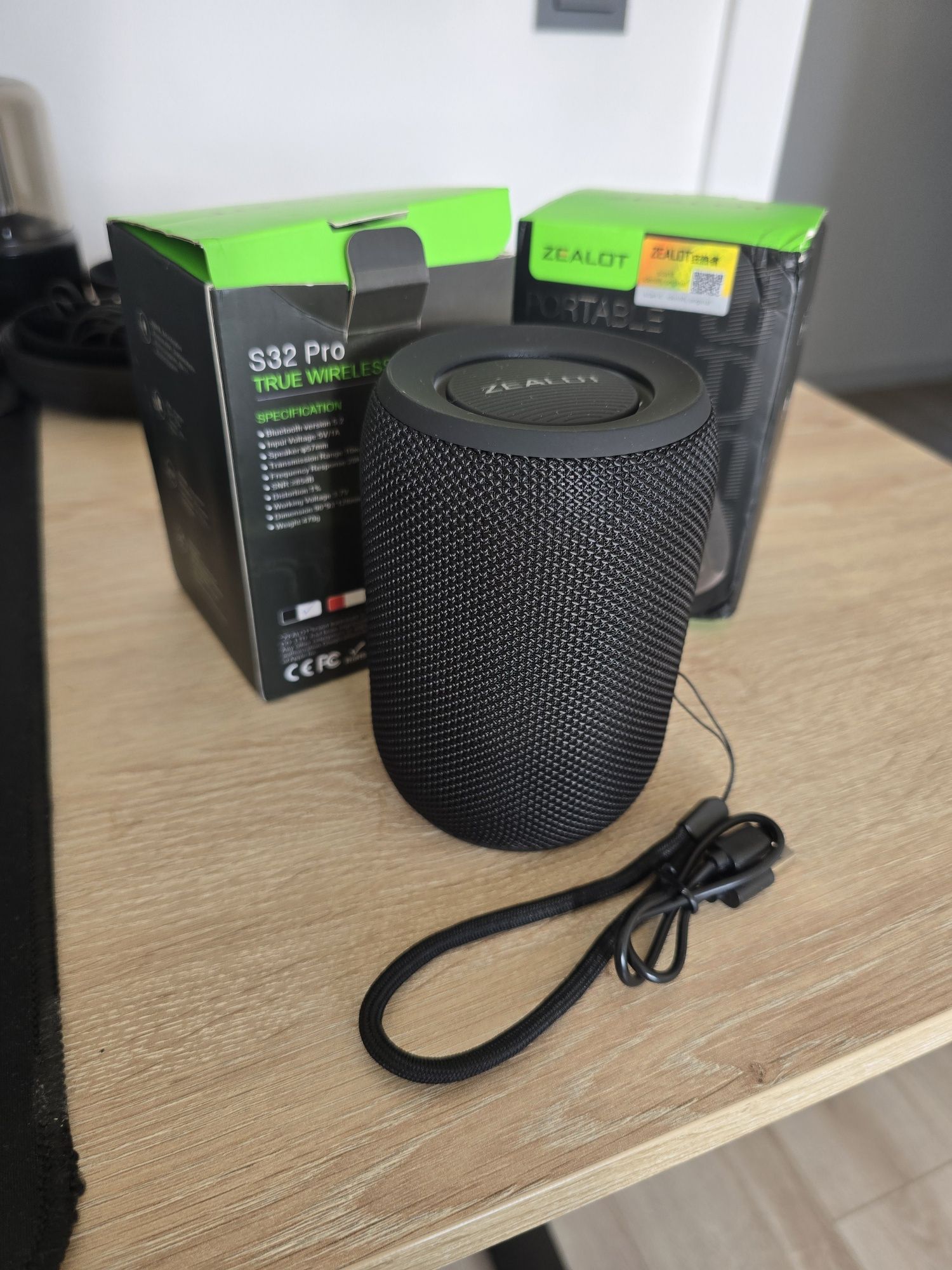Glosnik bluetooth Zealot S32 Pro TWS dwa
