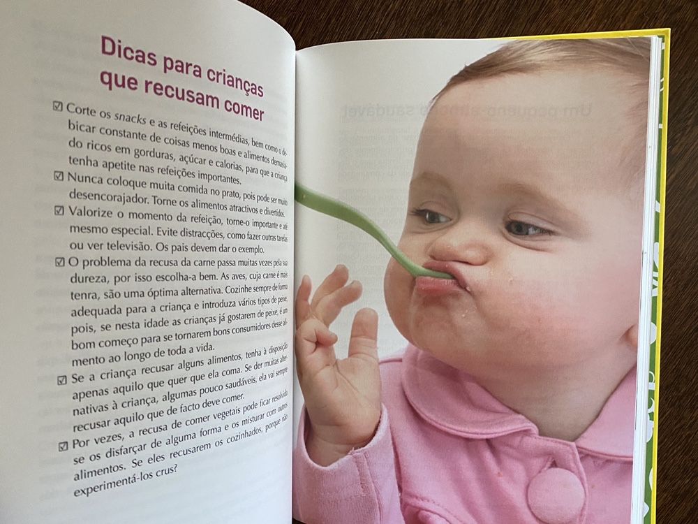 Manual da gravidez semana a semana + livro 1,2,3 uma colher de cada ve