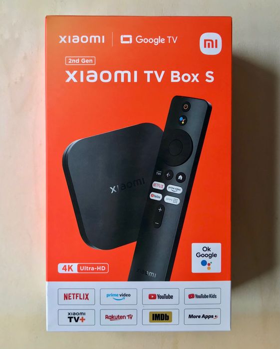 Xiaomi TV Box S 4K (2ªGeração) - Nova