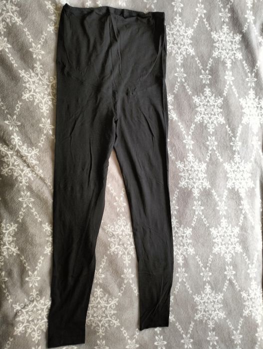 Legginsy ciążowe, czarne, h&m