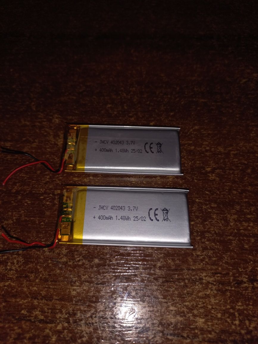 Акумулятор міні 3,7 В 400 mAh нові