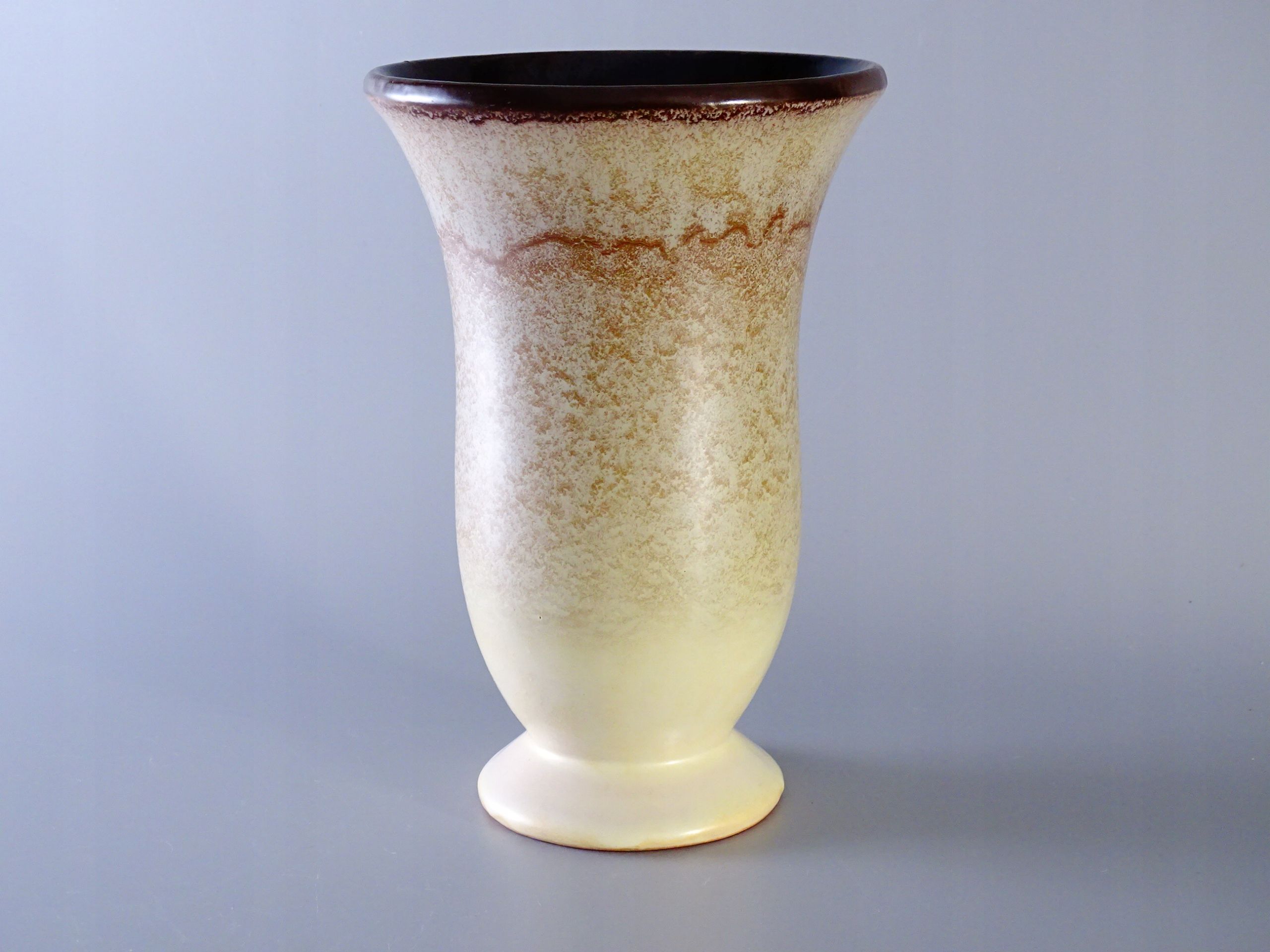 vintage lata 40/50 ceramiczny wazon