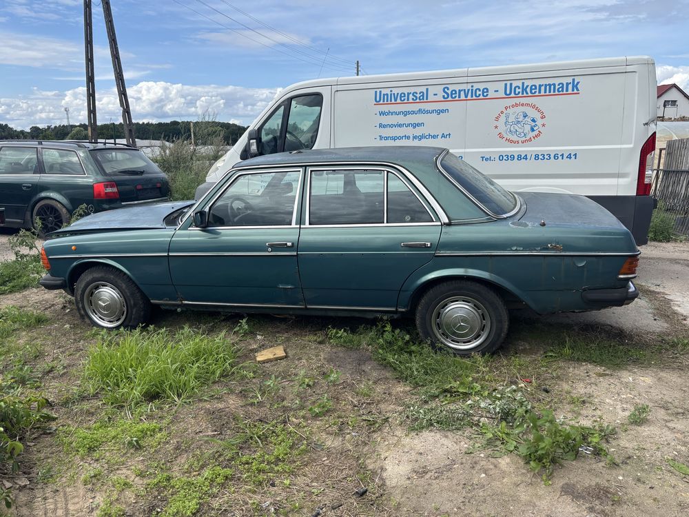 Mercedes w123 2.0 diesel zabytek żółte tablice