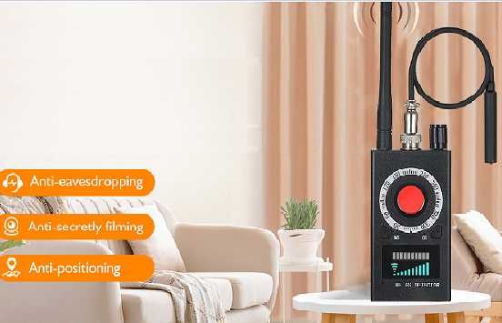 Descubra se está a ser vigiado -Detector localizadores GPS Cameras etc