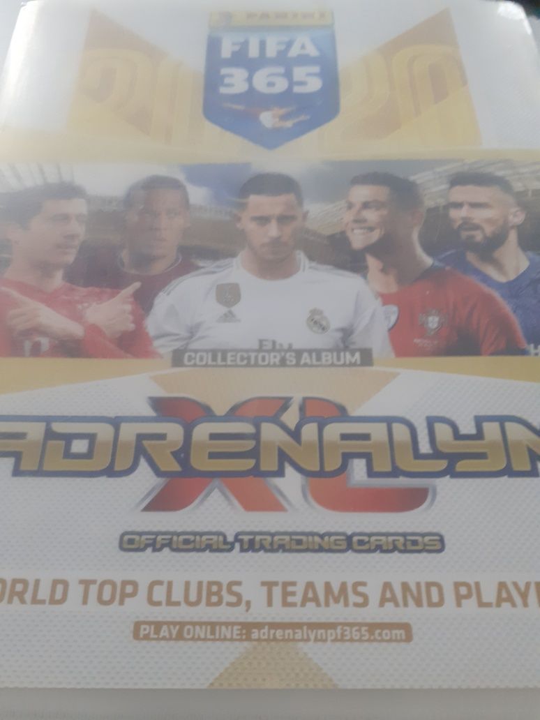 Album piłkarski World Top Clubs,Teams and Players Adrenalyn