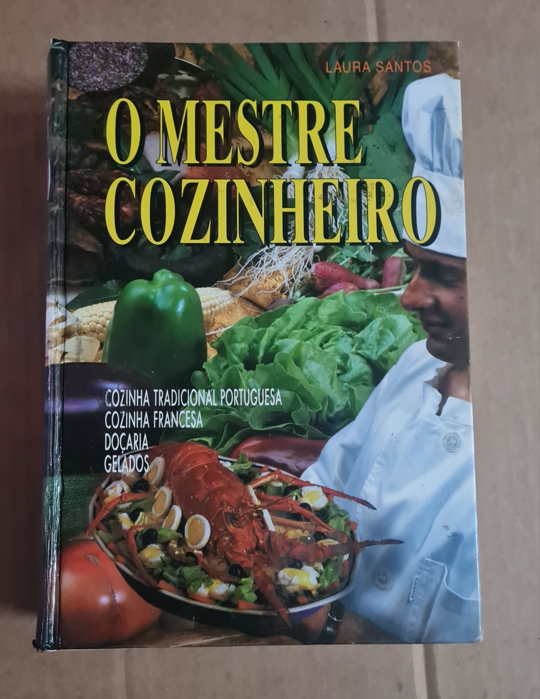 Livro de culinaria o mestre dos cozinheiros para quem gosta de cu