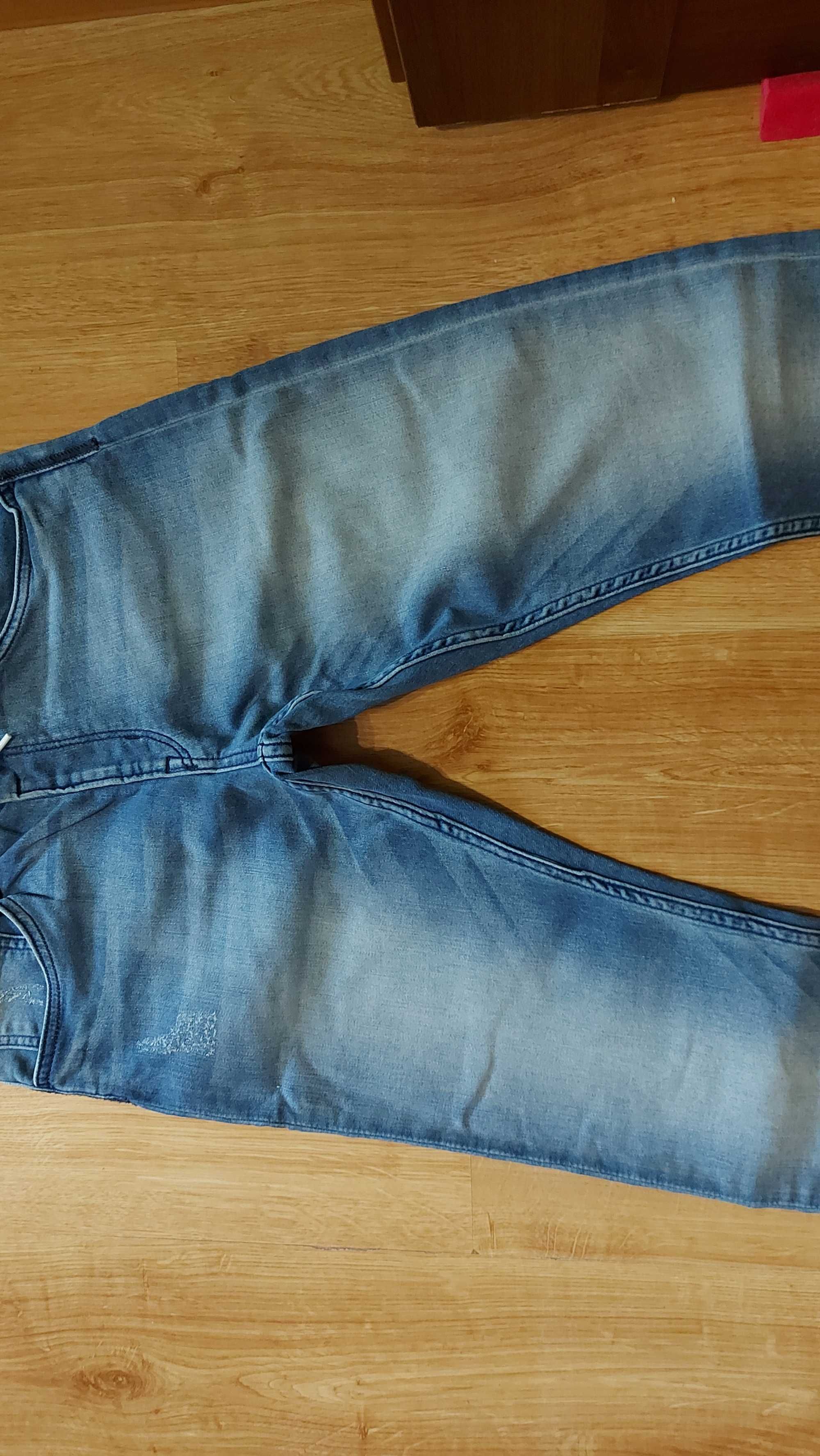 spodnie dżinsowe h&m 164 Super Soft bdb