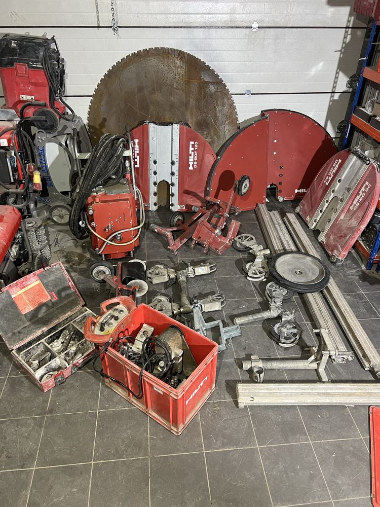 Pila scienna na prowadnicy linowa hilti ds 32