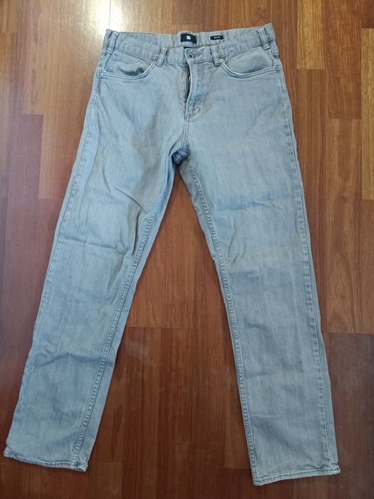 Calças ganga DC cinzentas