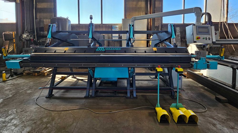 ZAGINARKA GIĘTARKA hydrauliczna CNC 3100mm