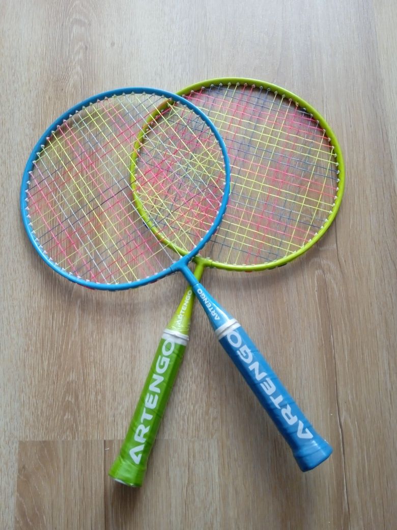 Zestaw paletki rakietki do badmintona dla dzieci Artengo Decathlon