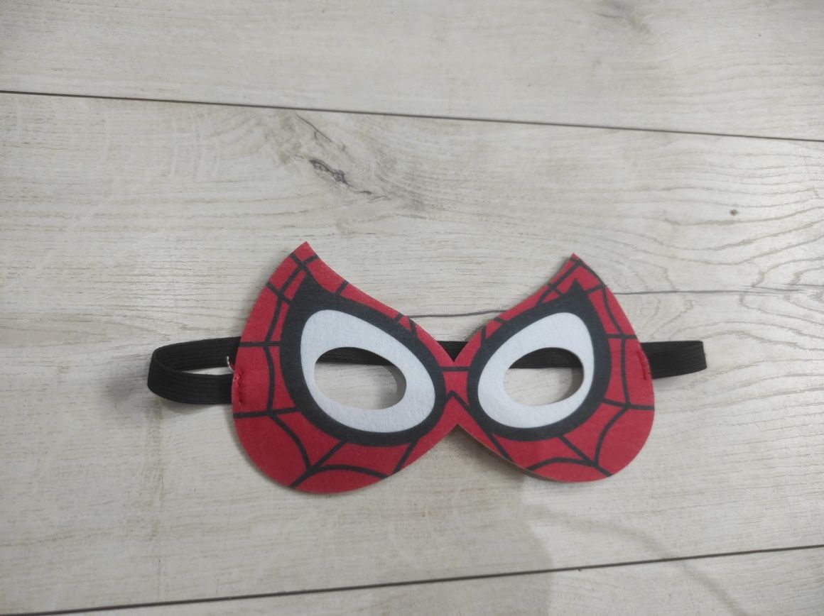 Spiderman filcowa maska dla dzieci karnawał