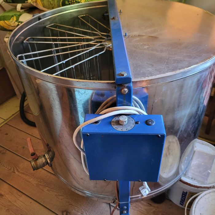 miodarka nierdzewna, elektryczna 10 ramkowa