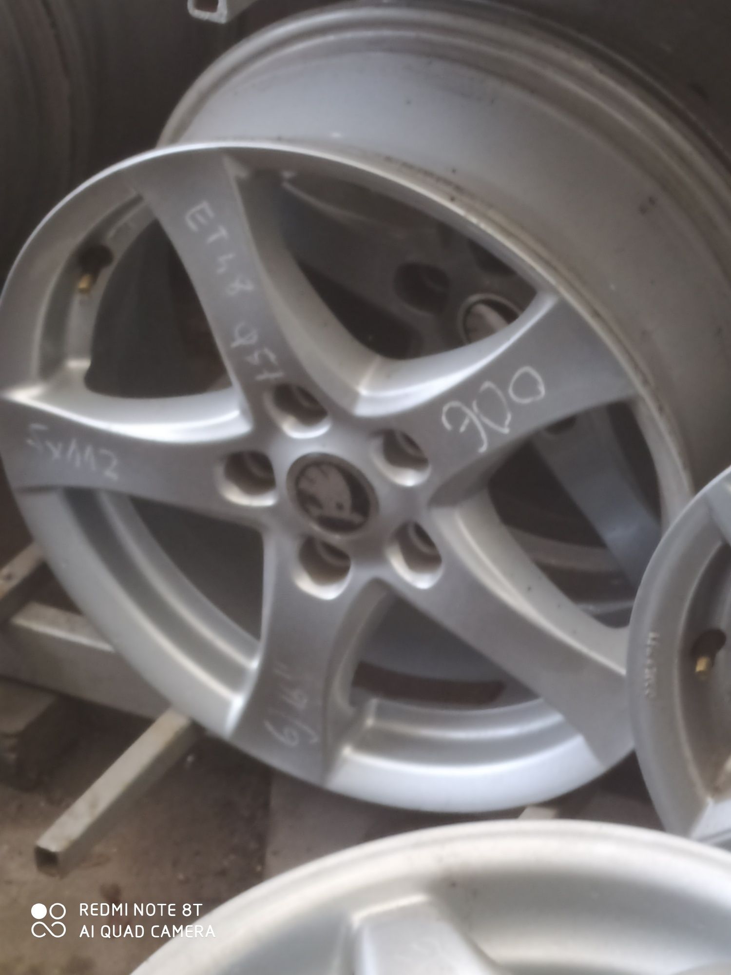 Felgi aluminiowe Skoda  5x112 16 cali