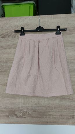 Pudrowo-różowa spódnica Mohito