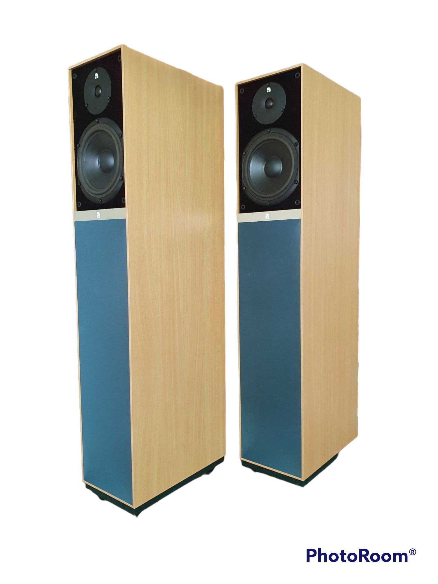 Kolumny AUDIO PRO A 2.42 STUDIO DESIGN Szwedzkie 91dB 4ohm 150W buk