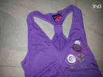 Zestw Feel Joy (Zumba lub fitness) - koszulka i spodnie damskie - NOWE