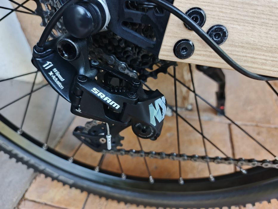 ROWERY Elektryczny DREWNIANY 28" Unikat Wysyłka