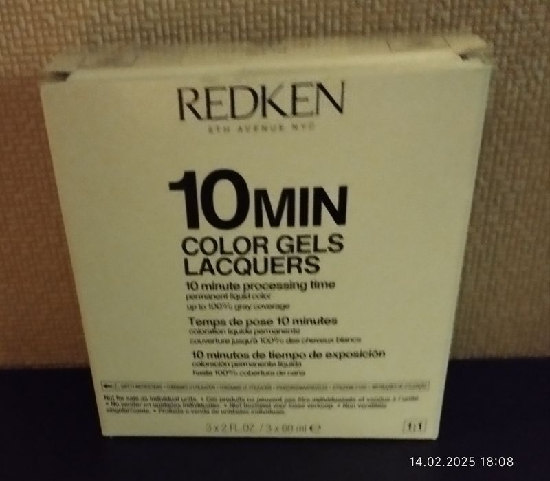 Продам краску для волос REDKEN 10 min 9N 9,0 в комплекте с окислителем