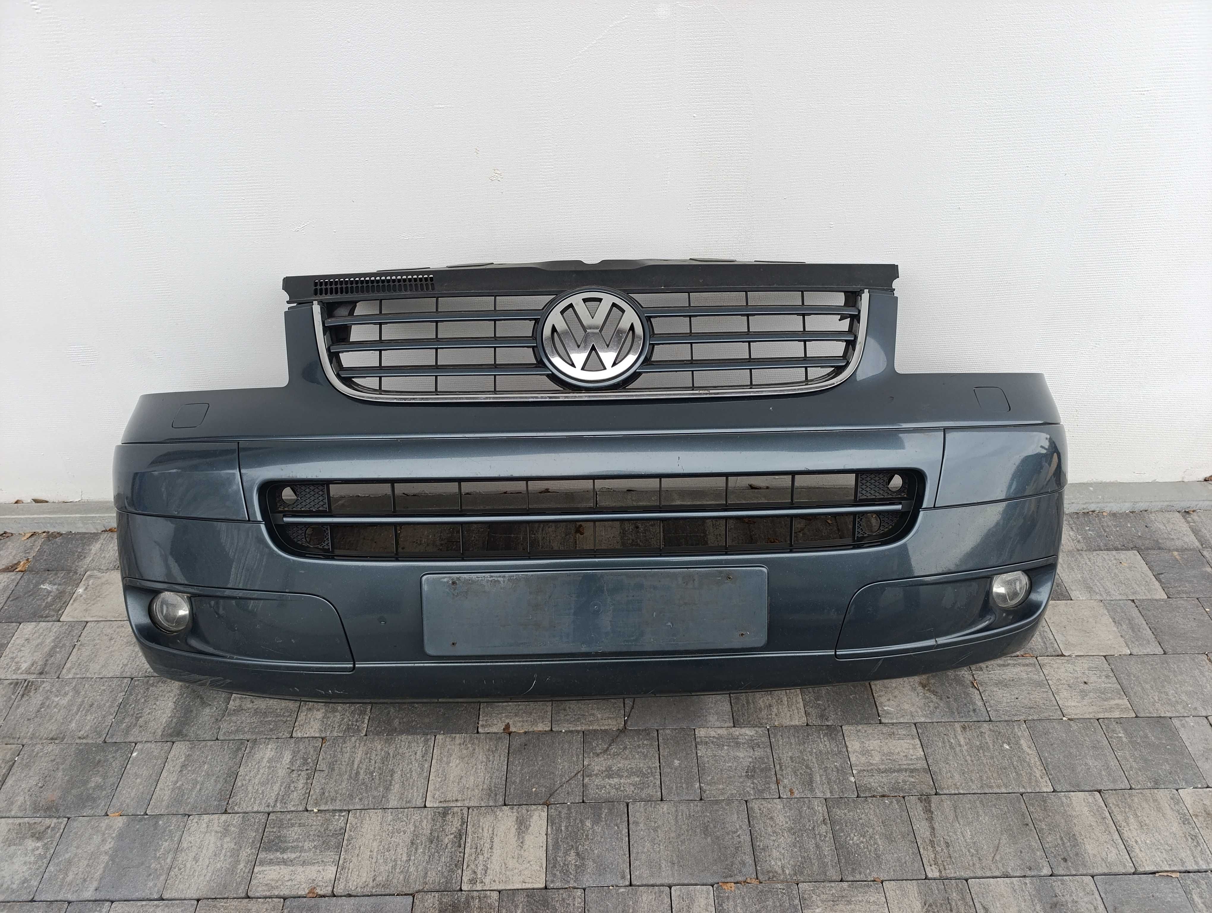 VW T5 multivan zderzak przedni kompletny xenon