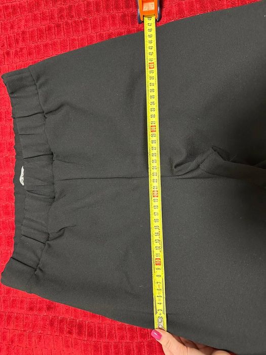 Лосины чёрные с вырезом для пятки