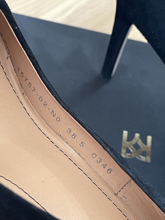 Замшеві лодочки Kazar