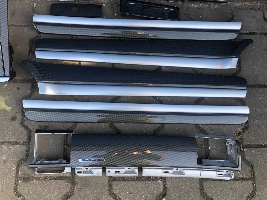 Dekory Listwy Carbon Karbon AUDI A8 S8 D3 EUROPA
